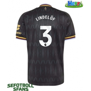 Aston Villa Victor Lindelof #3 Bortatröja 2026-27 Kortärmad